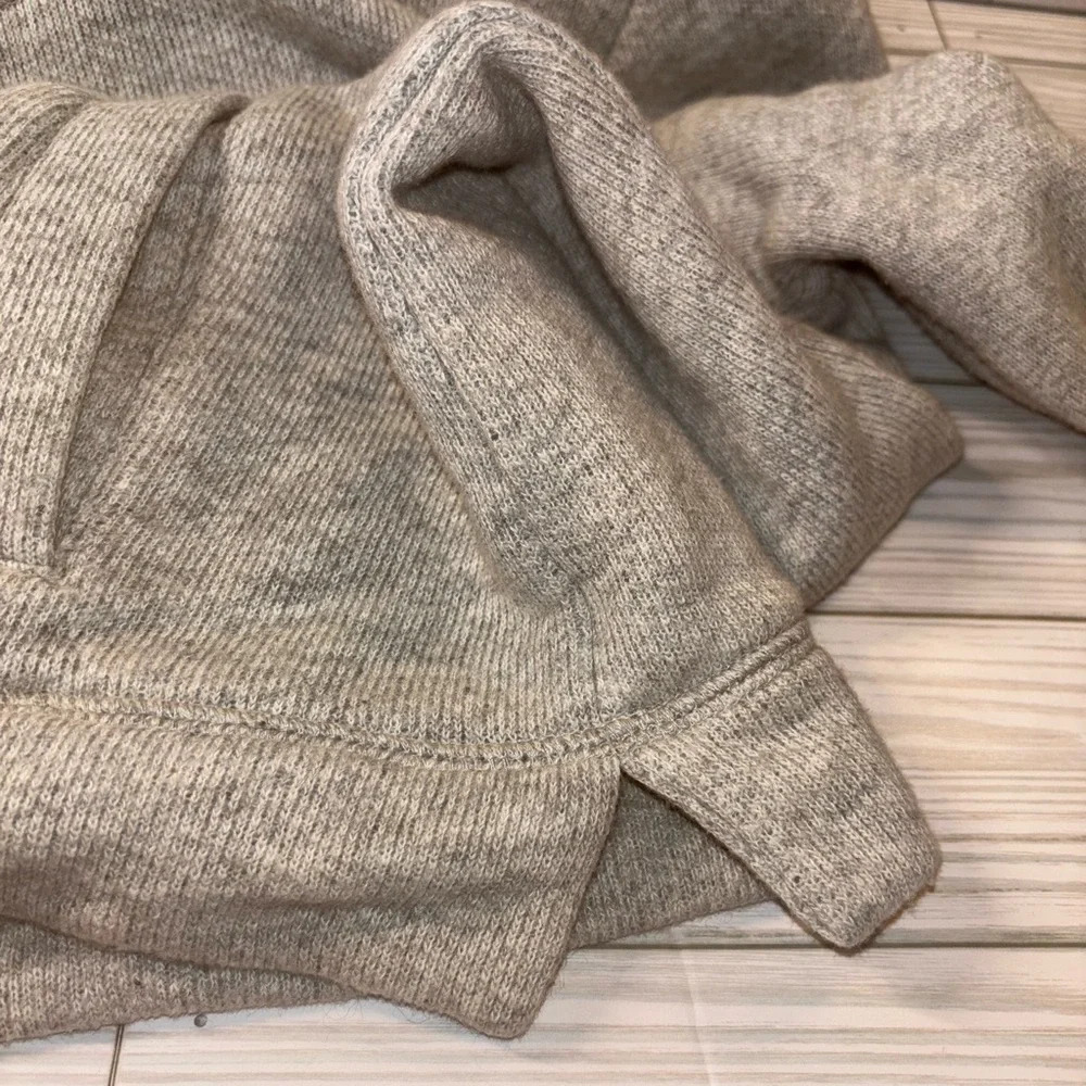 J. Crew Cowl Neck Gray Sweatshirt - Picture 5 of 5
